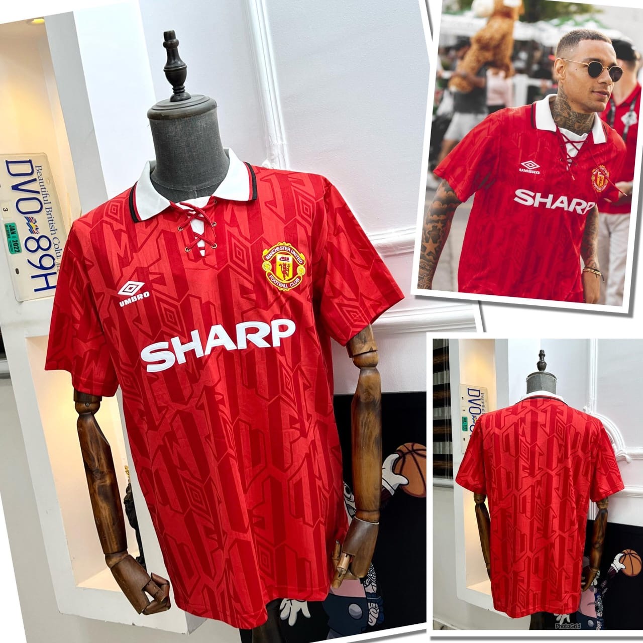 MANCHESTER UNITED RETRO JERSEY