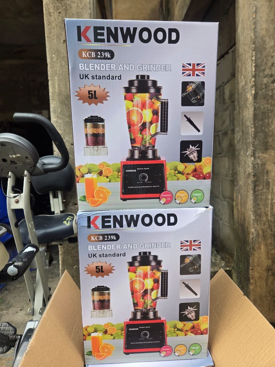 Kenwood KCB 239K Blender & Grinder – 5L
