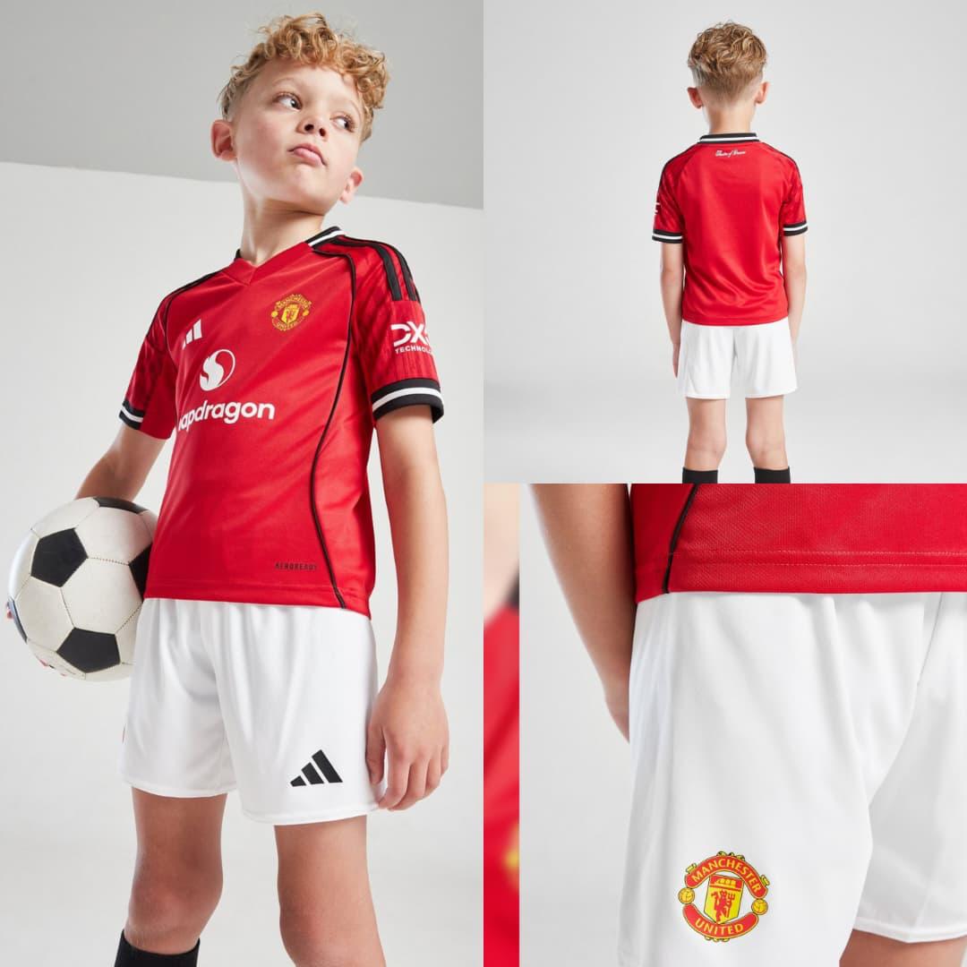 2025/2026 MANCHESTER UNITED HOME CHILDREN JERSEY