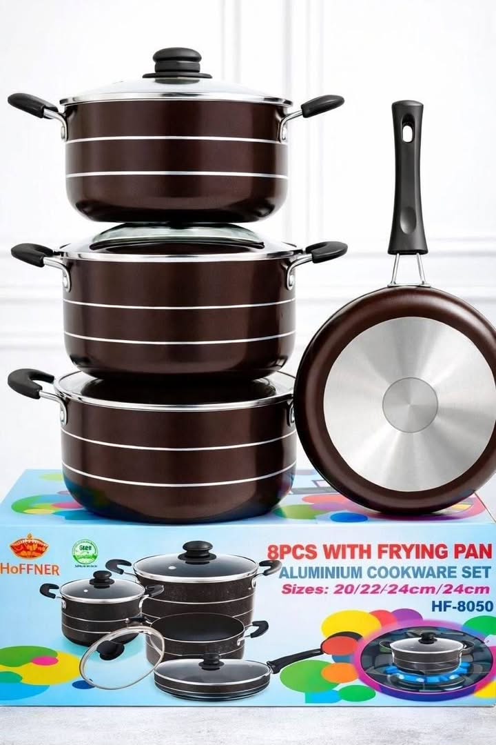 HOFFNER ALLUMINIUM COOKWARE SET