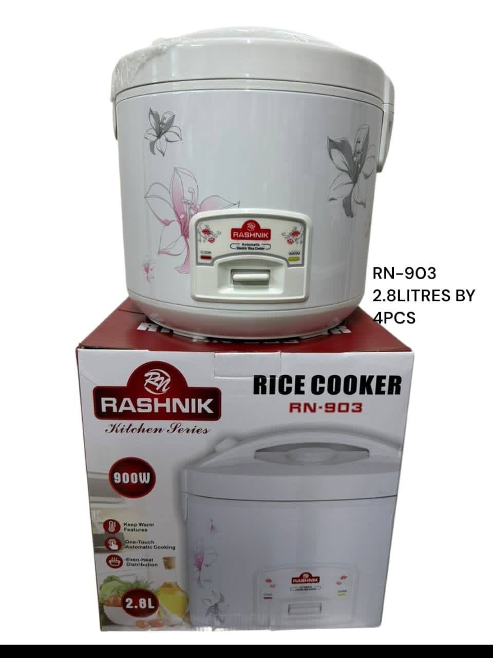 Rashnik RN-903 Rice Cooker – 2.8L
