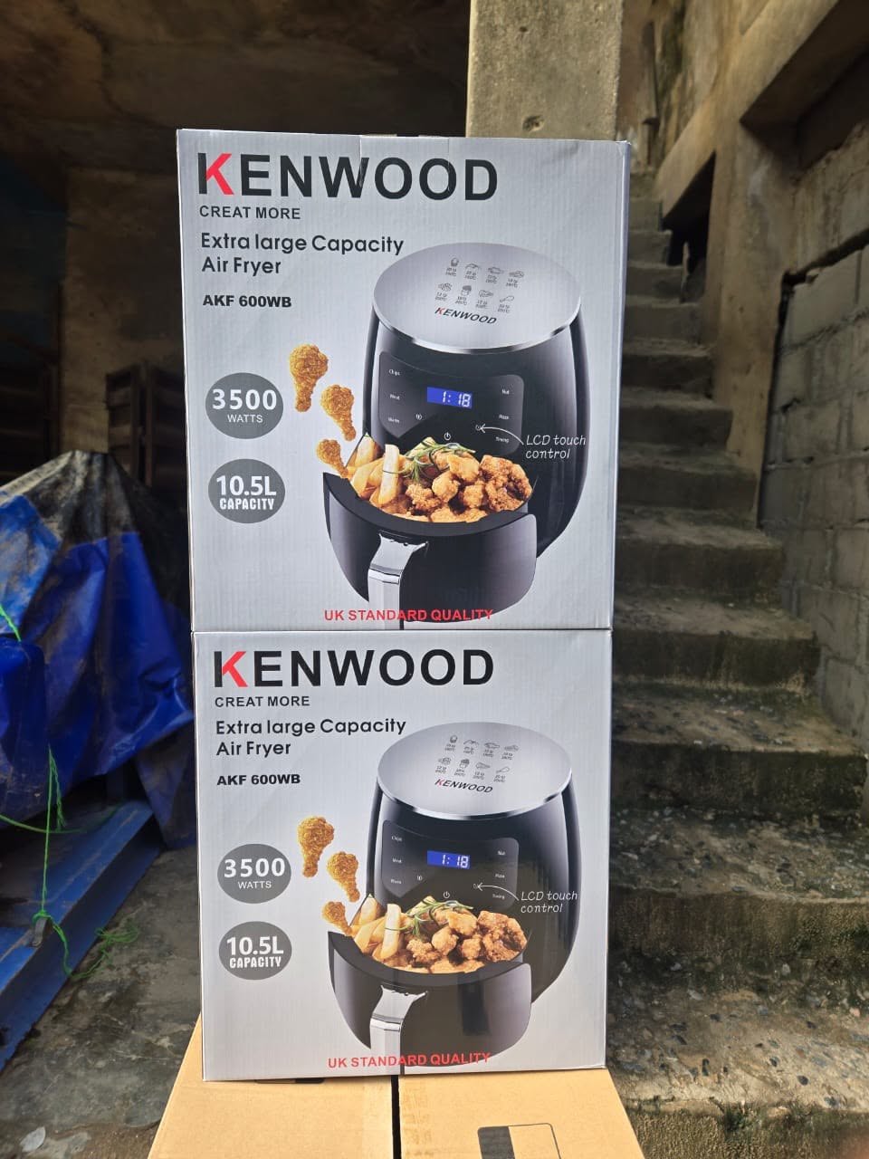 Kenwood Extra Large Capacity Air Fryer AKF 600WB