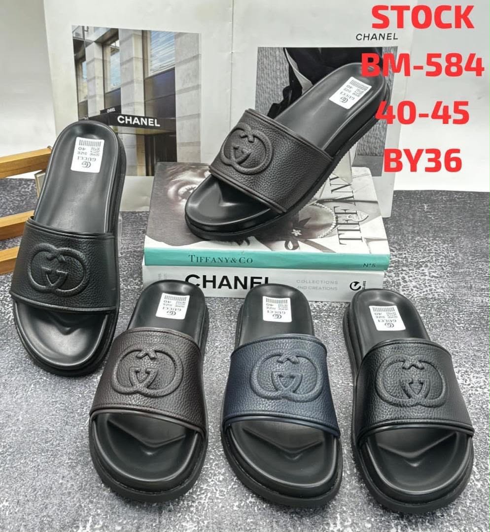 Men’s Luxury-Style Slide Sandals