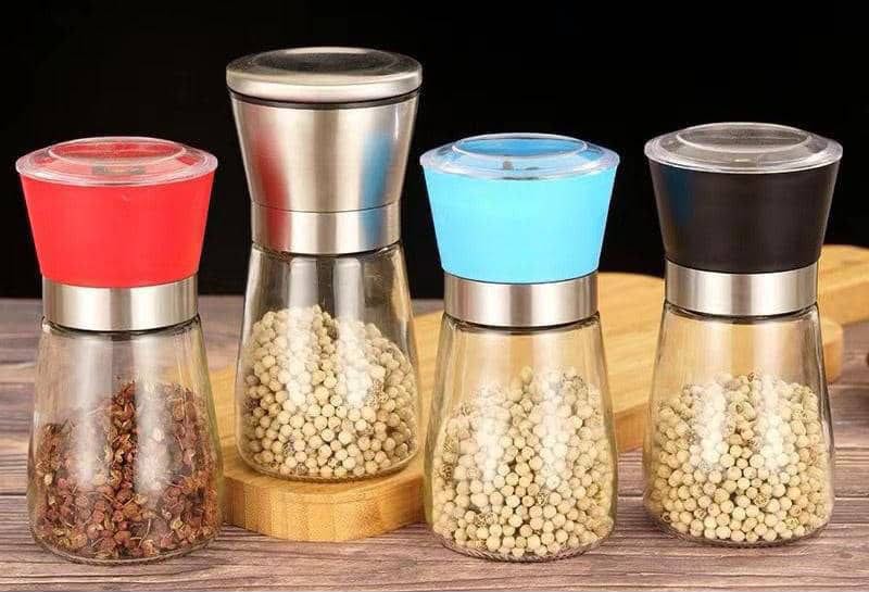 Manual Glass Spice Rack