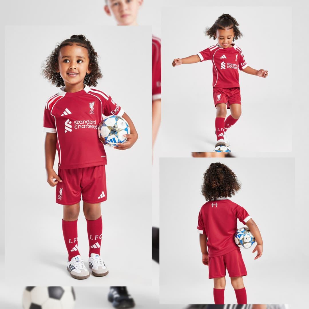 2025/2026 LIVERPOOL HOME CHILDREN JERSEY