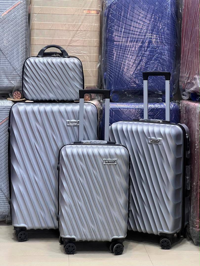 Silver Travel Luggage Box