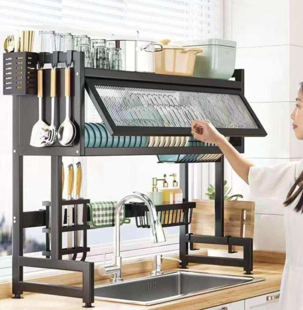 3-Tier Over-Sink Kitchen Dish Drying Rack