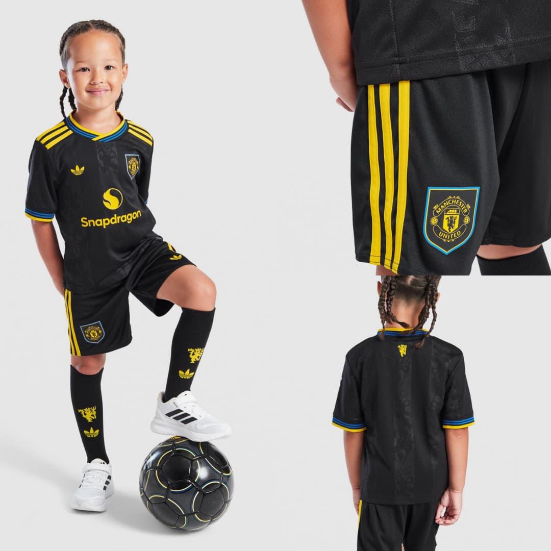 2025/2026 MANCHESTER UNITED THIRD KIT CHILDREN JERSEY